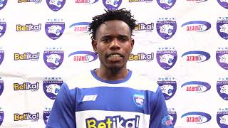 Debutant Ovella Ochieng speaks about his first AFC Leopards match and his targets [upl. by Narah]