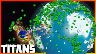 Massive MultiPlanet WAR  Planetary Annihilation Titans [upl. by Ellohcin]