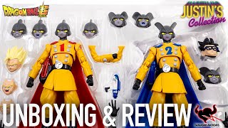 Gamma 1 amp Gamma 2 Dragon Ball Super Super Hero SHFiguarts Unboxing amp Review [upl. by Beedon]