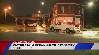 Precautionary boil advisory issued for parts of St Louis [upl. by Tebor505]