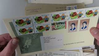 B030 – NEW ZEALAND PHILATELIC RELATED COVERS CINDERELLAS SMALL BOX LOT [upl. by Whalen]