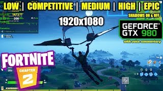 GTX 980  Fortnite Chapter 2  Season 11  1080p All Settings [upl. by Starinsky]