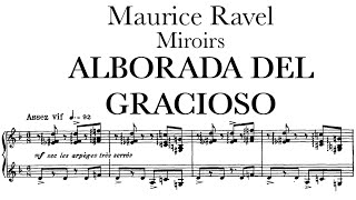 Ravel Miroirs quotAlborada del Graciosoquot [upl. by Noryv]