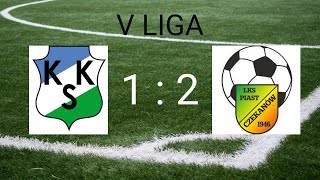 KKS KALISZ II  LKS PIAST CZEKANÓW 12 BRAMKI V LIGA [upl. by Averil508]