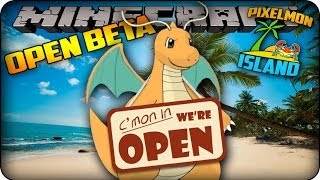 Minecraft  Pixelmon Island 20  SERVER RELEASE [upl. by Nerrej]