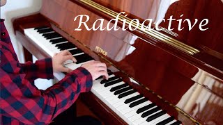 Radioactive  Imagine Dragons AMAZING Piano Cover Sean Tolino Cover [upl. by Ecyob]