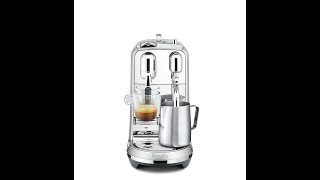 Nespresso Creatista Plus Coffee and Espresso Machine by Breville Stainless Steel [upl. by Nylazor110]