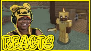 Types of People protrayed in Minecraft  Milkair  AyChristene Reacts [upl. by Ydnolem]