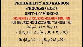 Properties of cross correlation PRPECE UNIT 4 VIDEO2 [upl. by Marcy117]