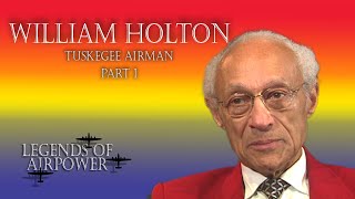 Tuskegee Airmen  William F Holton  Full Interview Pt 1 [upl. by Brita]