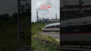 Entering tunnel Whoosh Bullet Train accelerates  Kereta Cepat masuk terowongan [upl. by Dodd]