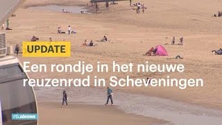 Een rondje in het reuzenrad in Scheveningen  RTL NIEUWS [upl. by Conlon]