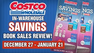 COSTCO NEW INWAREHOUSE SAVINGS SALE BOOK REVIEW for JANUARY 2024 🛒 [upl. by Ahsha]