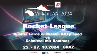 VulkanLAN 2024  ESport RocketLeague Consolidation Final  AFW AUTplayed vs Schnitzel mit Bomes [upl. by Felske]