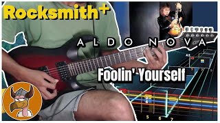 Foolin Yourself  Aldo Nova Lead Guitar  Rocksmith [upl. by Ahsenot830]