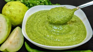 Guava Chutney Recipe  अमरूद की चटाखेदार चटनी उंगलियां चाटने पर मजबूर कर देगी  Amrood ki Chutney [upl. by Ihsir122]