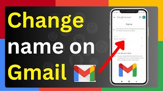 How to change name on gmail  Change display name Gmail [upl. by Joses]