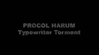 Procol Harum  Typewriter Torment Live 1995 [upl. by Mill]