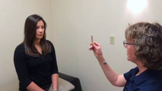 MVA Clinical Cranial Nerve Screening  Karen Walz [upl. by Ecaidnac663]