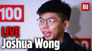 War live Joshua Wong live bei der Bundespressekonferenz [upl. by Karna]