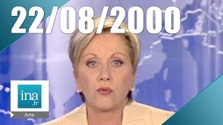 20h France 2 du 22 Août 2000  Naufrage du Koursk  Archive INA [upl. by Alrrats]