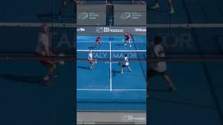 Thats a RECOVERY 🤯🤯 Padel Highlights bestofpadel [upl. by Godspeed273]