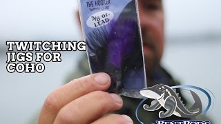 How To Twitch Jigs for Coho Salmon [upl. by Ainit956]