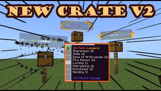 New Crates addon V2  Minecraft addon 12120 12130 BEPE  long9tpmcr [upl. by Enairda]