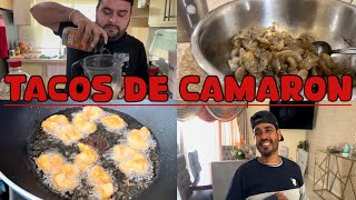 INVITO A MI AMIGO JAIMICO TOYS A COMER UNOS TACOS DE CAMARÓN LOS TOYS CHEF CALVILLO [upl. by Clementina112]