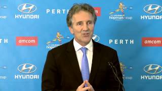 Hopman Cup Launch Highlights [upl. by Irrehs727]