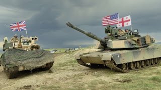 Georgia  US  UK joint military training in Tbilisi  Noble Partner 2016 [upl. by Nagorb]