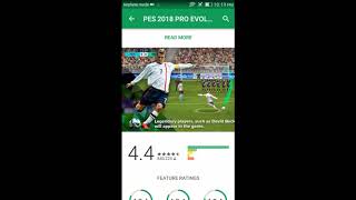 PES 2018 Android  How to Download and Install from Google Play Store [upl. by Daniyal689]