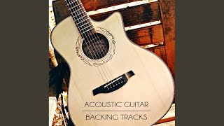 Sad Acoustic Guitar Backing Track E Minor [upl. by Siegler]