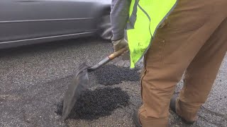 Rockford street crew has patched 86000 potholes this year [upl. by Rats819]