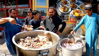 Qadeem shinwari roosh Recipe in Marko Bazaar  Dumpukht recipe  Afghanistan street food [upl. by Aicargatla775]