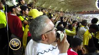 صالح القرني يالله على بابك احلي طرب وجمهور مباراة الاتحاد والفتح كاس الملك 2013 [upl. by Ainevuol]