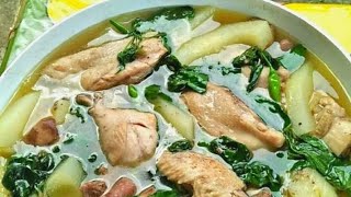 Tinolang manok step by step recipe [upl. by Ecinna]