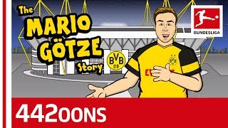 The Story of Mario Götze  Powered By 442oons [upl. by Ledniahs908]