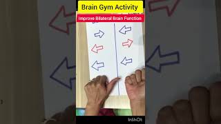 Brain bilateral coordination Brain gym [upl. by Renfred]