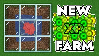 NEW BEST EASY XP FARM MINECRAFT 1213 121  ARMADILO XP FARM  TUTORIAL [upl. by Adest]