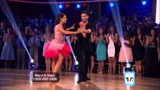 Meryl Davis amp Maks All Night DWTS 18Week1 [upl. by Serra565]