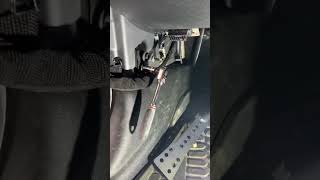 Dead pedal install on the JK Highly recommend it jeeplife jeepwrangler jeepgladiator jeeplove [upl. by Bevin]