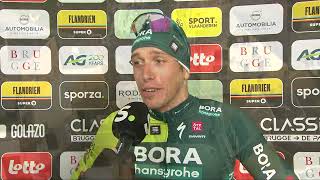 Classic Brugge  De Panne 2024 Interview Danny Van Poppel [upl. by Tareyn]