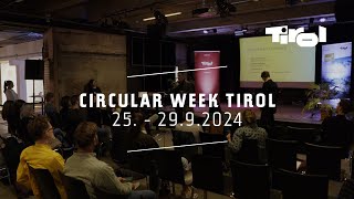 Circular Week Tirol 2024 [upl. by Lerual447]