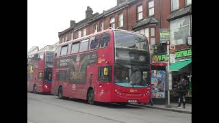 Enviro 400 Trident Go Ahead London E110 LX09FBA Route 101 Leaving at East Ham Station for Wanstead [upl. by Val]