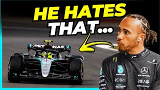 LEWIS HAMILTON HATES THIS ABOUT THE NEW FORMULA 1 CARS [upl. by Duyne915]