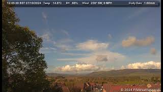 7 October 2024  Lochgelly WeatherCam Timelapse [upl. by Mayor58]