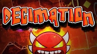 Decimation  Lemons Insane Demon  Geometry Dash 21 [upl. by Ahsian]