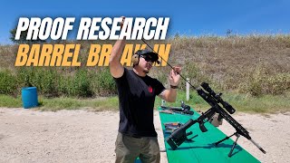 How to Proof Research AR10 SS Barrel BreakIn [upl. by Legnaleugim]