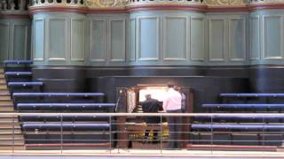 Bham Town Hall organ  20100911V1wmv [upl. by Soalokin]